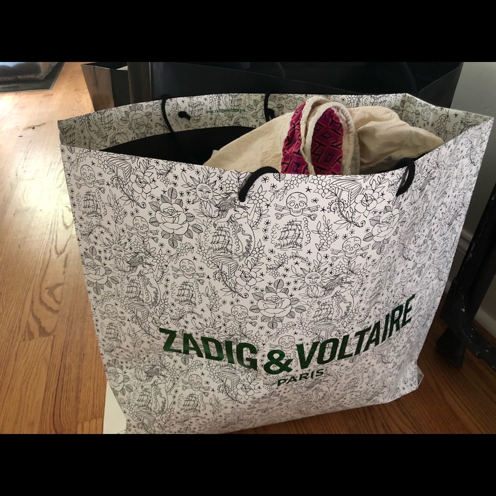 Designer dust bags